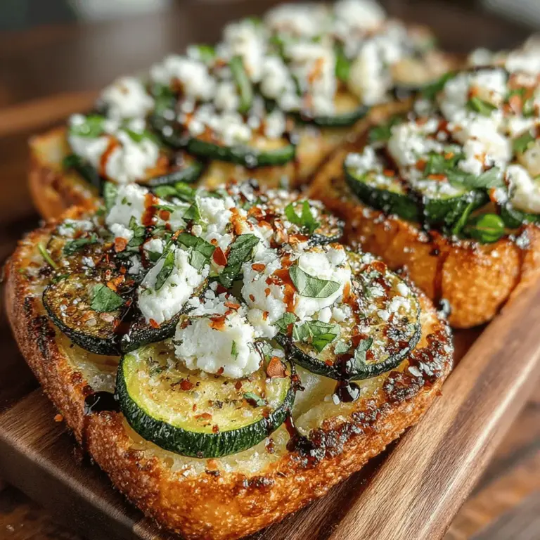 Zucchini and feta flatbread is a dish that beautifully marries simplicity with flavor, making it a delightful addition to any meal. This recipe is not only easy to prepare but also offers a burst of freshness that appeals to a wide range of palates. With the crispness of flatbread serving as the perfect canvas, the combination of roasted zucchini and creamy feta creates a harmonious blend of textures and tastes. Whether you’re looking for a light dinner option, a flavorful appetizer for your next gathering, or a nutritious snack, zucchini and feta flatbread fits the bill.