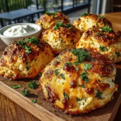 Fiery Green Chili Chicken Biscuit Bites are a mouthwatering combination of spicy and savory flavors that bring excitement to any table. Ideal for parties, game day gatherings, or as a comforting snack at home, these bite-sized delights are sure to be a crowd-pleaser. At the heart of this recipe lies a perfect blend of tender shredded chicken, zesty green chilies, and gooey cheddar cheese, all enveloped in a light and flaky biscuit dough. The result is a snack that is not only delicious but also easy to prepare, making it a fantastic option for both seasoned cooks and kitchen novices alike.