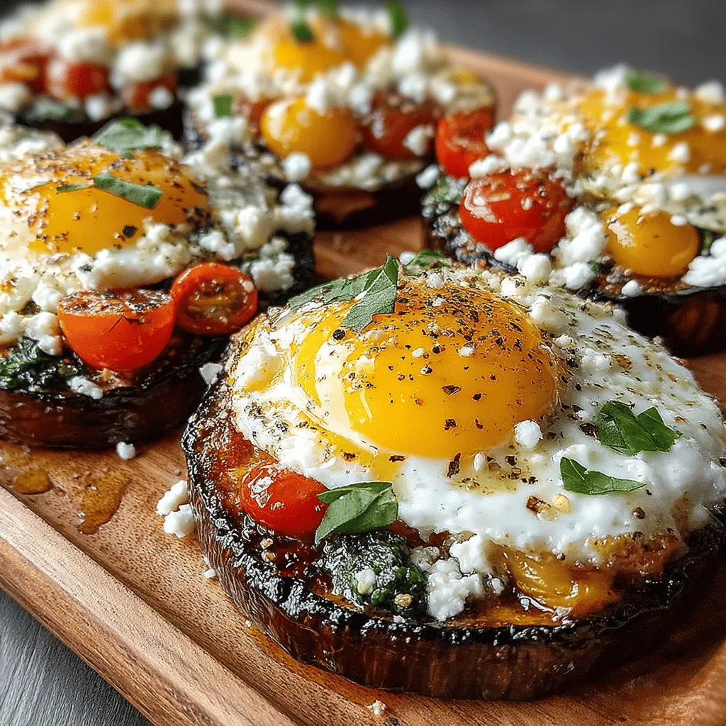 Breakfast is often hailed as the most important meal of the day, providing the essential nutrients and energy needed to kickstart our daily activities. While traditional breakfast options often lean towards grains and proteins, the culinary world is embracing a shift towards more diverse and health-conscious choices. One such innovative dish is the Mini Breakfast Eggplant Rounds, a delightful recipe that reimagines breakfast by placing eggplant at the center of the plate. This dish not only offers a unique flavor profile but also serves as a healthy, satisfying option for those looking to enhance their morning routine.