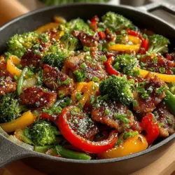 When it comes to quick and satisfying meals, few dishes can rival the allure of a stir fry. The Spicy Sweet Honey Sriracha Chicken Stir Fry is a vibrant dish that perfectly marries the sweet, spicy, and savory elements, making it a favorite for weeknight dinners or entertaining guests. This recipe is not only easy to prepare but also allows for creativity, as you can customize the vegetables and adjust the spice levels according to your preferences.