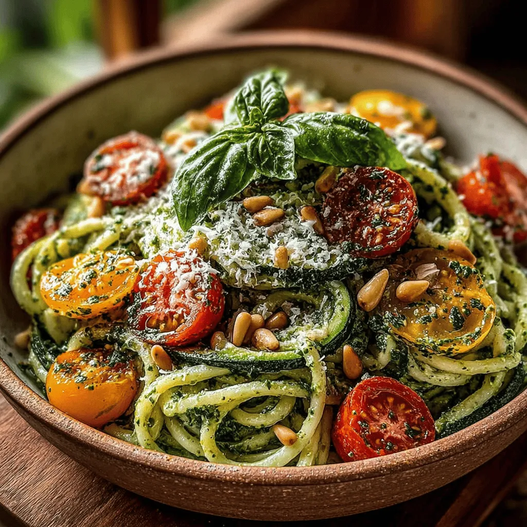 Pasta has long been a beloved staple in kitchens around the world, cherished for its versatility and comfort. Among the myriad of pasta dishes, Zucchini Pesto Pasta Delight stands out as a refreshing and nutritious option that combines the rich flavors of homemade pesto with the light and fresh taste of zucchini. This dish is not only a feast for the eyes but also a celebration of wholesome ingredients, making it a perfect choice for health-conscious diners and pasta lovers alike.
