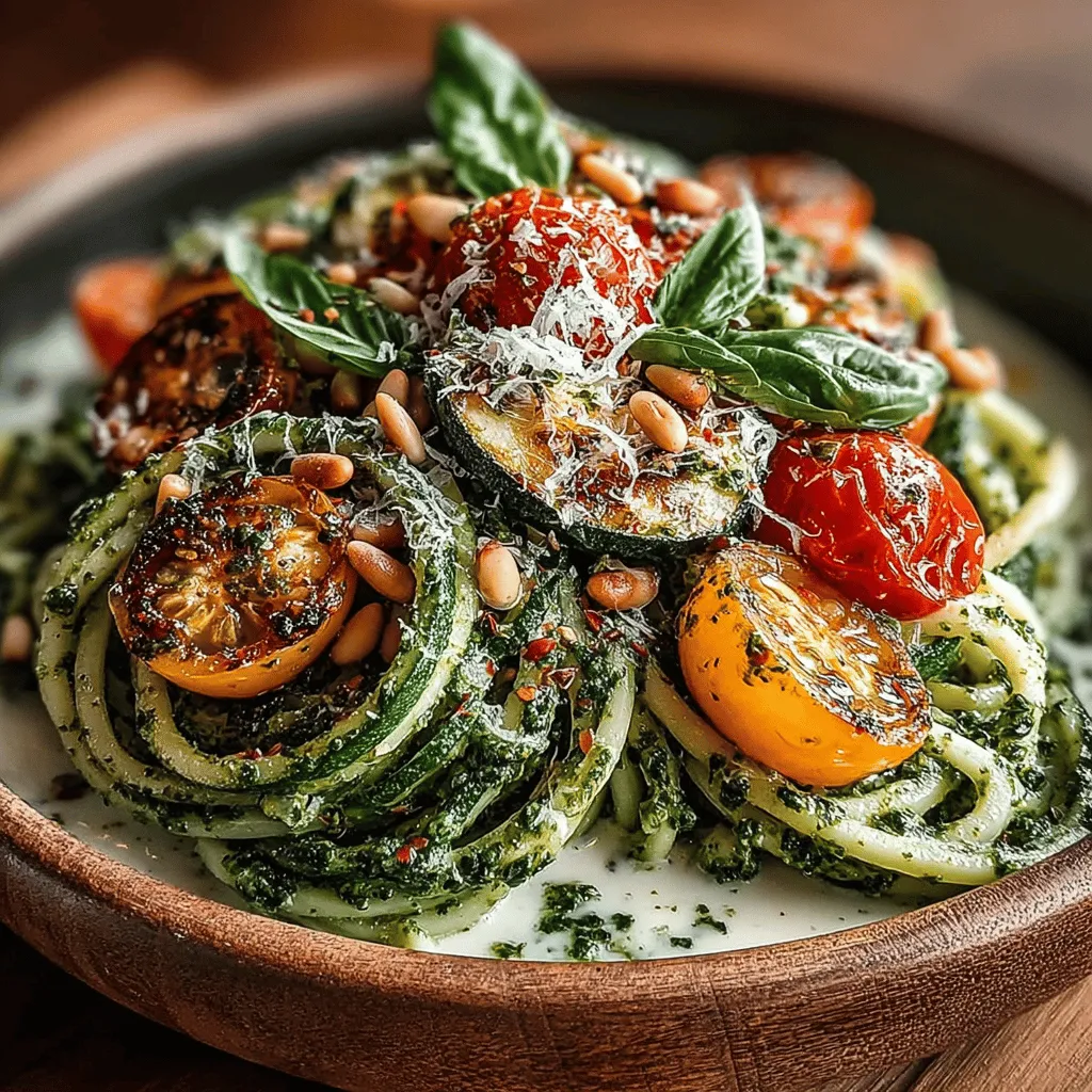 Pasta has long been a beloved staple in kitchens around the world, cherished for its versatility and comfort. Among the myriad of pasta dishes, Zucchini Pesto Pasta Delight stands out as a refreshing and nutritious option that combines the rich flavors of homemade pesto with the light and fresh taste of zucchini. This dish is not only a feast for the eyes but also a celebration of wholesome ingredients, making it a perfect choice for health-conscious diners and pasta lovers alike.