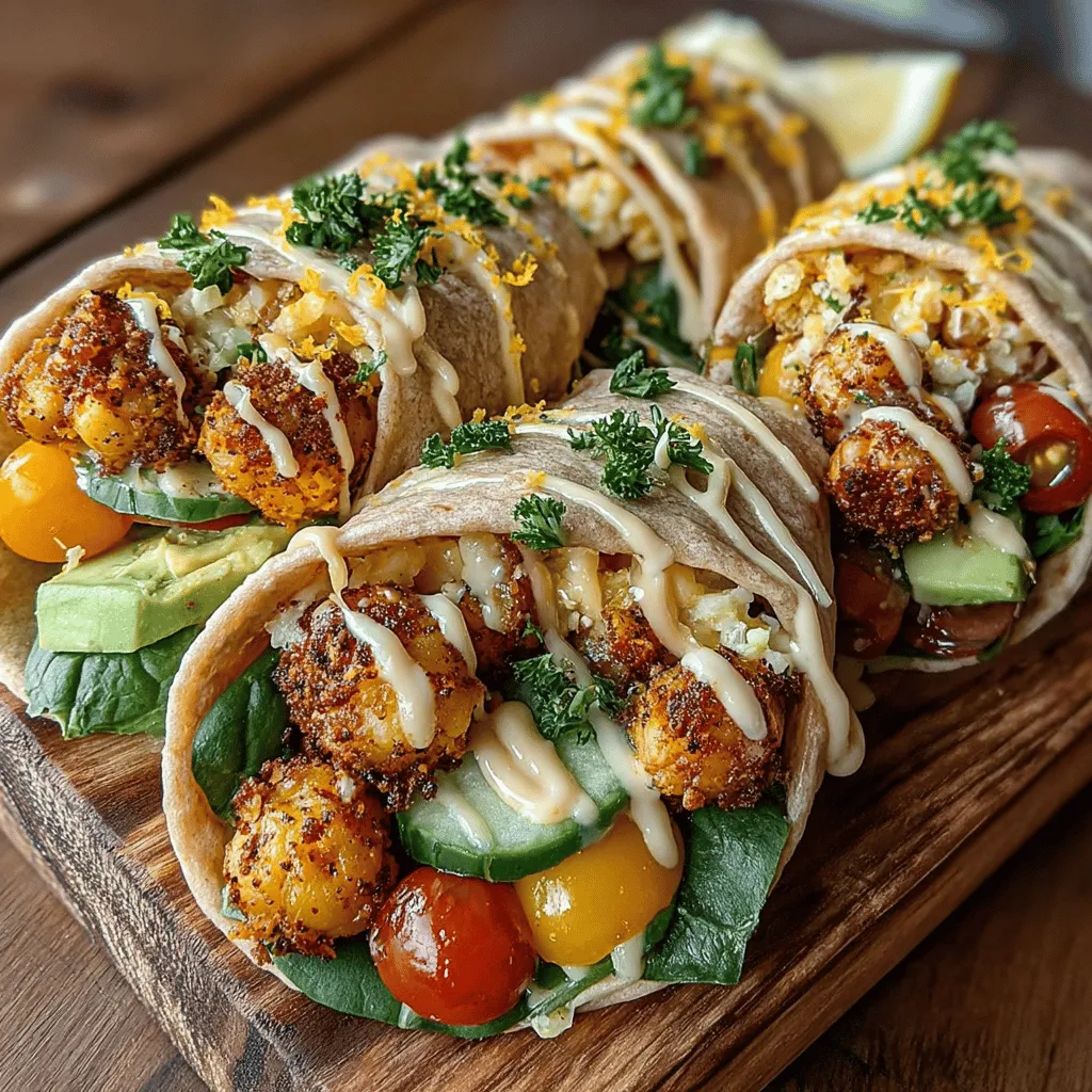 In recent years, there has been a remarkable shift towards plant-based meals, with more people recognizing the health benefits and environmental advantages of incorporating more plant-based foods into their diets. Whether it's for ethical reasons, health concerns, or simply a desire to explore new flavors, plant-based eating has gained immense popularity. Among the myriad options available, the Zesty Lemon Roasted Chickpea Wrap stands out as a healthy and satisfying meal choice that is both easy to prepare and deliciously fulfilling.