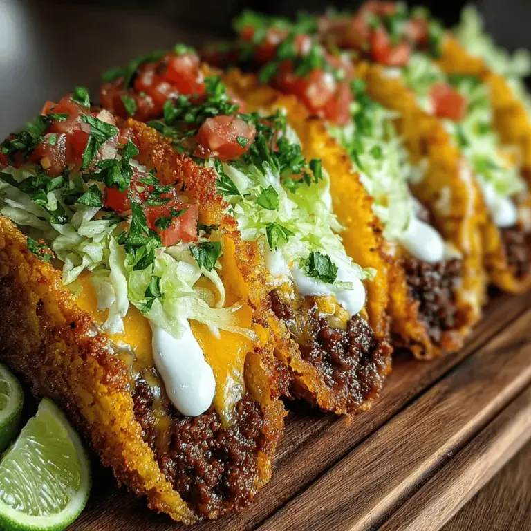 As the summer days wane and the school bells ring again, families everywhere find themselves navigating the busy, whirlwind pace of the back-to-school season. Amid the flurry of new schedules, supply shopping, and extracurricular activities, one thing remains essential: mealtime. Quick, easy, and delicious recipes take center stage as caregivers strive to prepare nutritious meals that kids will actually want to eat. Enter the Crispy Back to School Tacos, a delightful solution that combines fun and flavor, ensuring that even the busiest of evenings can end with a satisfying meal.