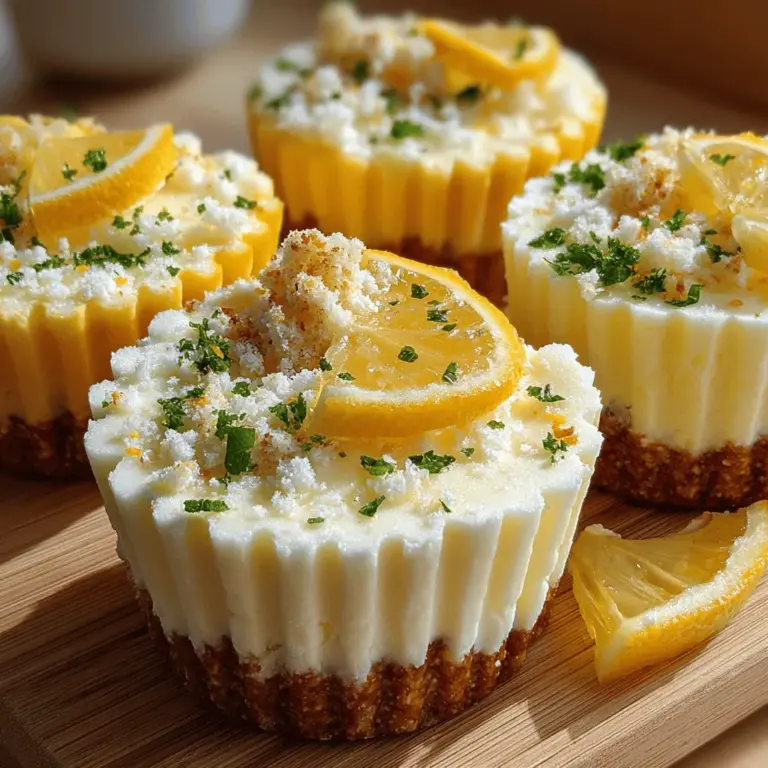In the realm of healthy snacks and desserts, Zesty Chia-Lemon Yogurt Bites stand out as a refreshing, nutritious option that’s perfect for any time of day. These delightful bites combine the creamy texture of yogurt with the tangy brightness of lemon and the unique crunch of chia seeds, making them an ideal treat for those seeking a balance of flavor and health benefits. Not only are they easy to prepare, but they also cater to a variety of dietary preferences, making them a versatile addition to your snacking repertoire. This article will guide you through the ingredients, preparation steps, and nutritional benefits of this delightful treat, ensuring you understand why they should be a staple in your household.