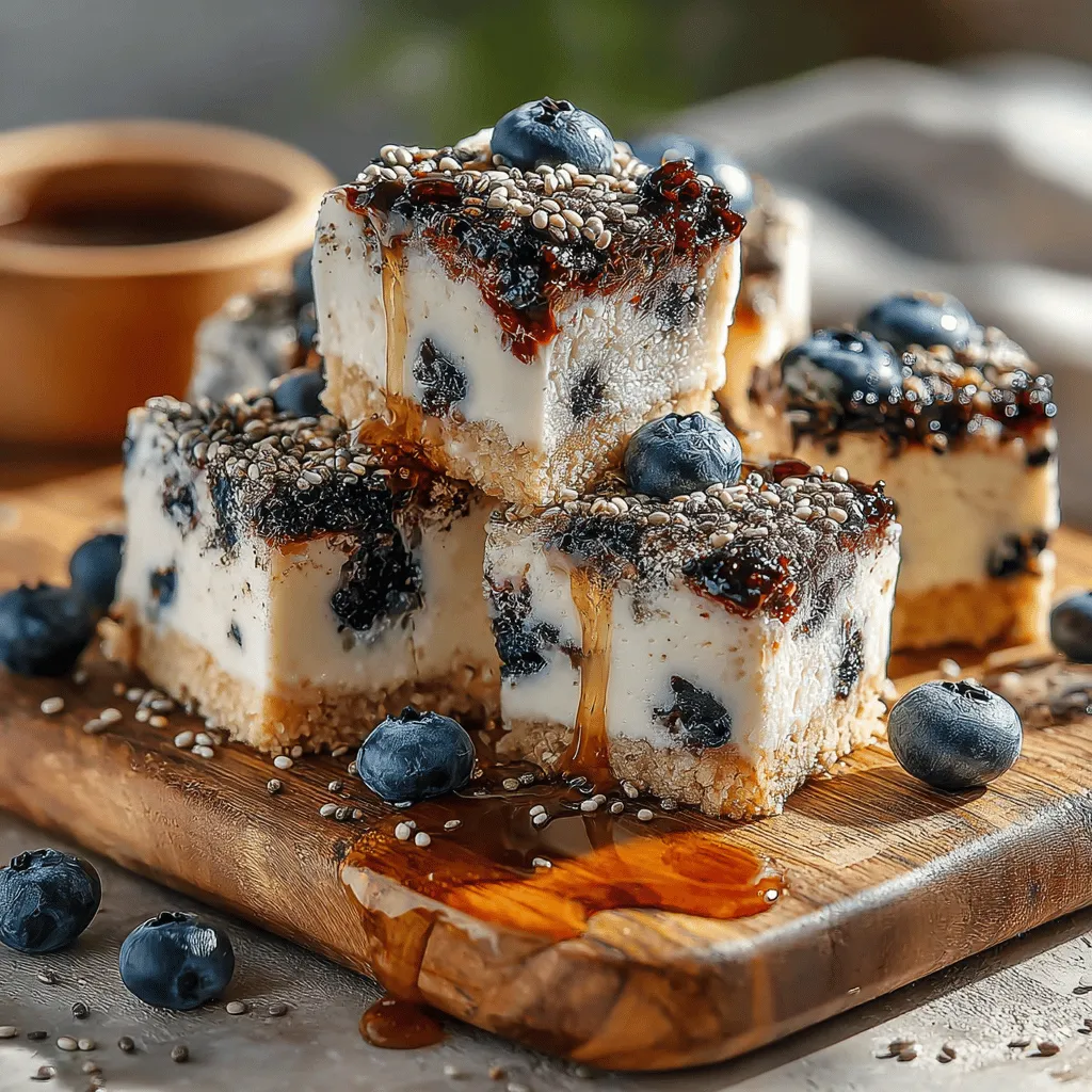 In the quest for delicious yet healthy snacks, the Fruity Bliss Frozen Yogurt Blueberry Chia Muffin Bars shine brightly. These bars combine the creaminess of yogurt with the vibrant flavor of blueberries, making them a perfect treat for anyone looking to satisfy their sweet tooth without compromising on nutrition. Ideal for breakfast, a midday snack, or even a light dessert, these muffin bars offer a delightful balance of taste and health, ensuring you can enjoy indulgent flavors while nourishing your body.
