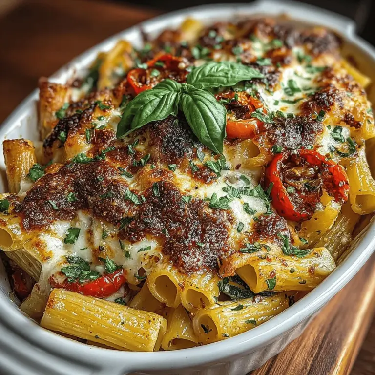 When it comes to comforting meals that bring family and friends together, the Easy Neapolitan Pasta Bake stands out as a quintessential Italian dish that marries rich flavors with simplicity. This pasta bake is not only a hearty option for dinner but also a versatile recipe that can adapt to your preferences and what you have on hand. Whether you’re hosting a gathering or looking for an easy weeknight meal, this dish promises to satisfy and delight.