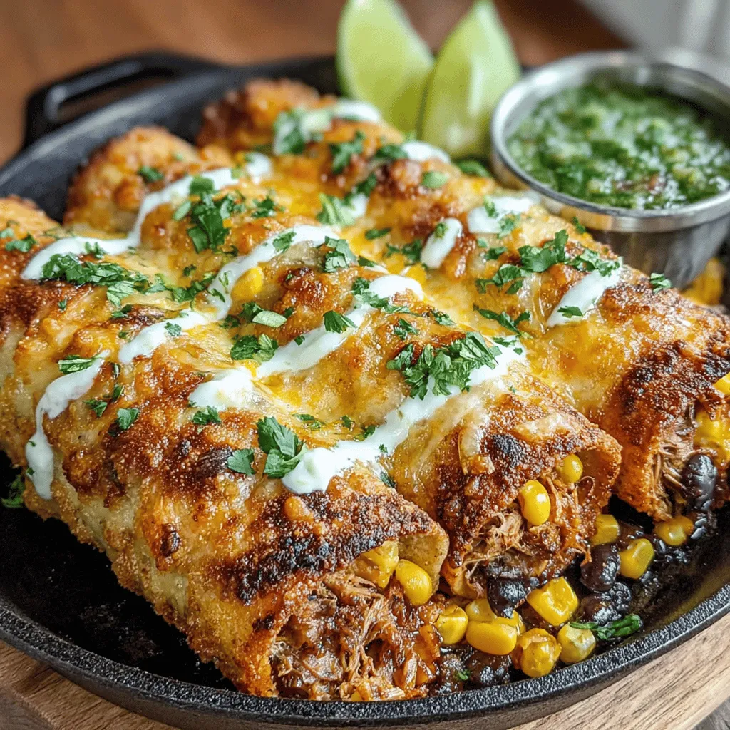 When it comes to easy-to-make, crowd-pleasing dishes, Crunchy Baked Chicken Taquitos rank high on the list. These flavorful rolled tortillas, filled with tender chicken and cheese, are not only simple to prepare but also versatile enough to suit any occasion—from family dinners to casual gatherings with friends. The best part? Unlike traditional taquitos that are often deep-fried, this baked version offers a healthier alternative without sacrificing that irresistible crunch. Paired with a zesty Salsa Verde, these taquitos deliver a burst of vibrant flavors that make them a must-try for any home cook.