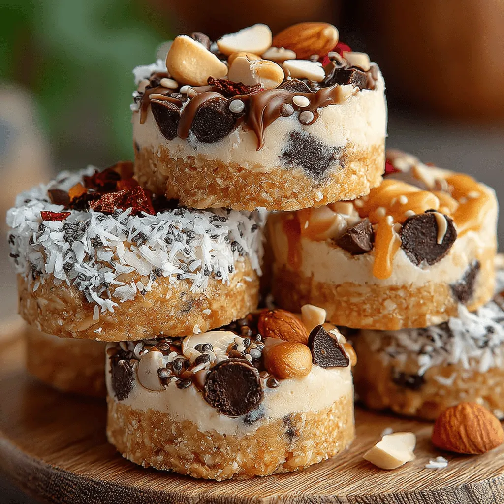 Frozen Yogurt Nut Butter Energy Disks are more than just a delectable snack; they represent a fusion of flavor and nutrition that caters to the modern health-conscious individual. These creamy, nutty disks are perfect for a quick pick-me-up during a busy day or a revitalizing post-workout treat. By combining the rich, tangy goodness of Greek yogurt with the satisfying creaminess of nut butter and the wholesome heartiness of oats, these energy disks offer a guilt-free indulgence that doesn't compromise on taste.