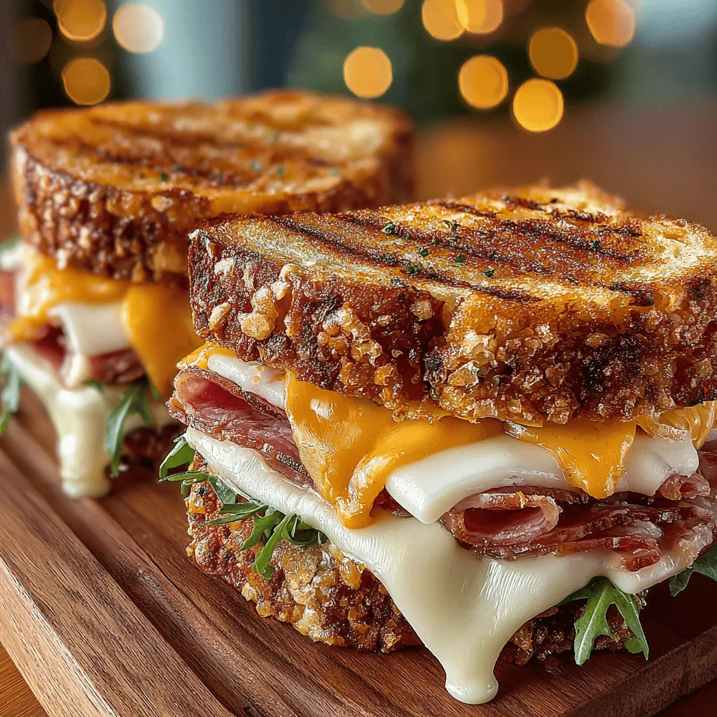 In the realm of culinary delights, few things can rival the comforting allure of a perfectly grilled sandwich. The warm, toasted bread encasing a melting medley of flavors creates a sensory experience that transcends mere sustenance. Among the myriad of grilled sandwich variations, the Grilled Charcuterie Sandwich Melt stands out as a sophisticated option that marries rustic charm with gourmet flair. This sandwich is more than just a meal; it’s a celebration of flavors and textures that elevates any dining occasion.