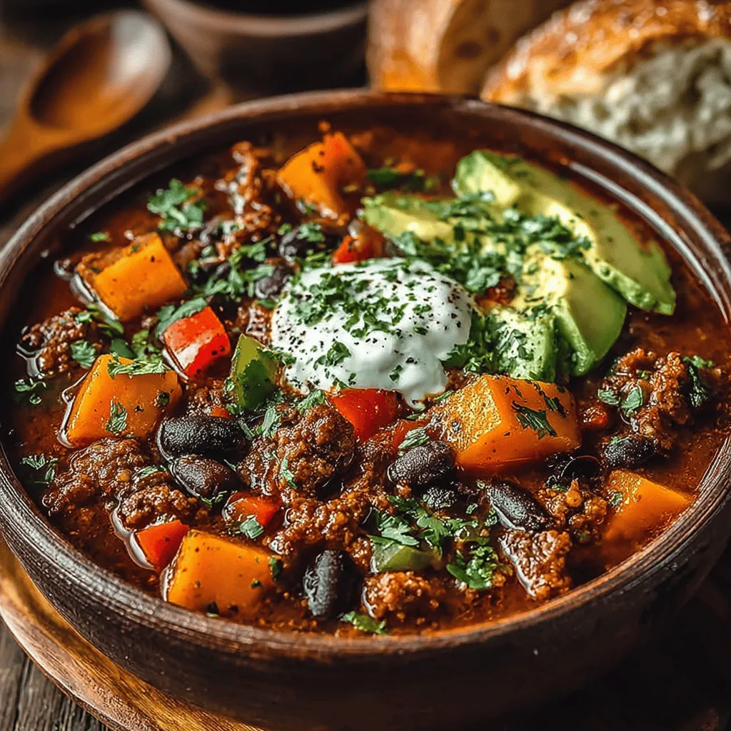 To create this delicious chili, it’s essential to understand the key components that not only contribute to its unique flavor but also enhance its nutritional profile. Each ingredient plays a vital role, transforming this dish into a nutritional powerhouse that can be enjoyed guilt-free.