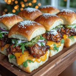 In the world of finger foods, few dishes can match the charm and appeal of sliders. Among them, Sweet & Tangy Honey Mustard Chicken Sliders stand out as a delightful combination of sweet, savory, and tangy flavors that is sure to please any crowd. These sliders are not just another meal; they are a culinary experience that brings together the richness of marinated chicken with the brightness of fresh ingredients. Whether you are preparing for game day, a casual gathering, or a family dinner, these sliders are versatile enough to fit any occasion, making them an ideal choice for your next culinary adventure.
