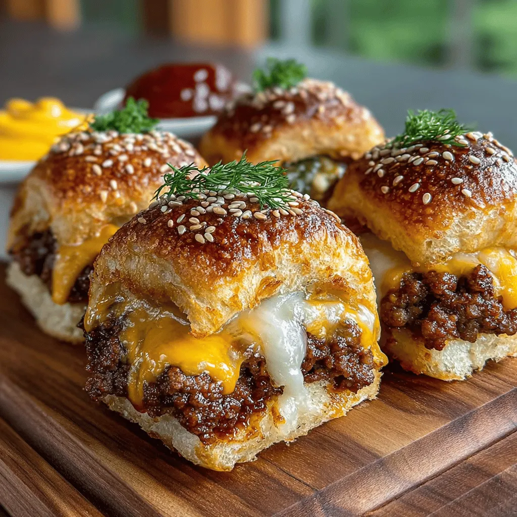 When it comes to entertaining, few foods can match the versatility and appeal of sliders. These delightful little sandwiches are not only easy to eat but also incredibly adaptable, making them a favorite for casual gatherings, game day celebrations, and family dinners alike. Among the myriad of slider options, Mini Cheeseburger Crescent Sliders stand out as a time-saving recipe that captures the classic flavors of a cheeseburger in a fun and convenient format.