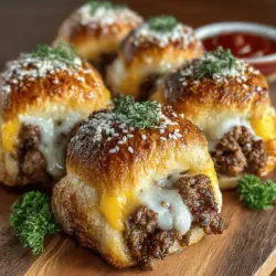 When it comes to entertaining, few foods can match the versatility and appeal of sliders. These delightful little sandwiches are not only easy to eat but also incredibly adaptable, making them a favorite for casual gatherings, game day celebrations, and family dinners alike. Among the myriad of slider options, Mini Cheeseburger Crescent Sliders stand out as a time-saving recipe that captures the classic flavors of a cheeseburger in a fun and convenient format.