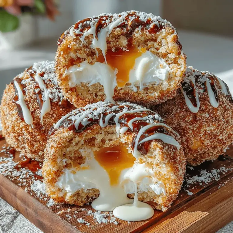 In the ever-evolving world of desserts, innovation and creativity have led to some truly remarkable treats. Among these delicious inventions, Frozen Yogurt Churro Cookie Bombs stand out as a delightful fusion of flavors and textures. This unique dessert combines the soft, warm goodness of a cinnamon-sugar cookie with the creamy, refreshing taste of frozen yogurt, creating an indulgent experience that is sure to satisfy any sweet tooth.