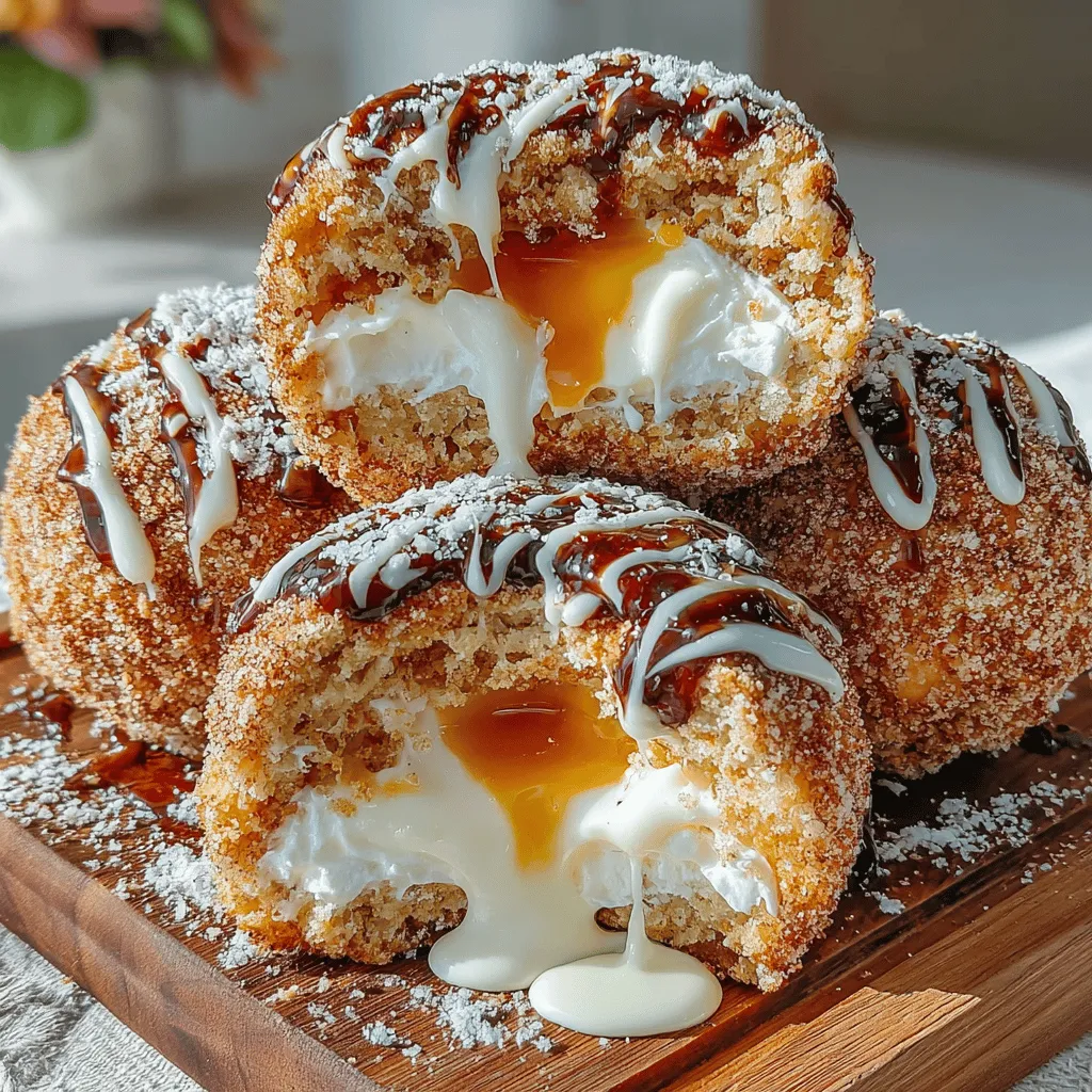 In the ever-evolving world of desserts, innovation and creativity have led to some truly remarkable treats. Among these delicious inventions, Frozen Yogurt Churro Cookie Bombs stand out as a delightful fusion of flavors and textures. This unique dessert combines the soft, warm goodness of a cinnamon-sugar cookie with the creamy, refreshing taste of frozen yogurt, creating an indulgent experience that is sure to satisfy any sweet tooth.