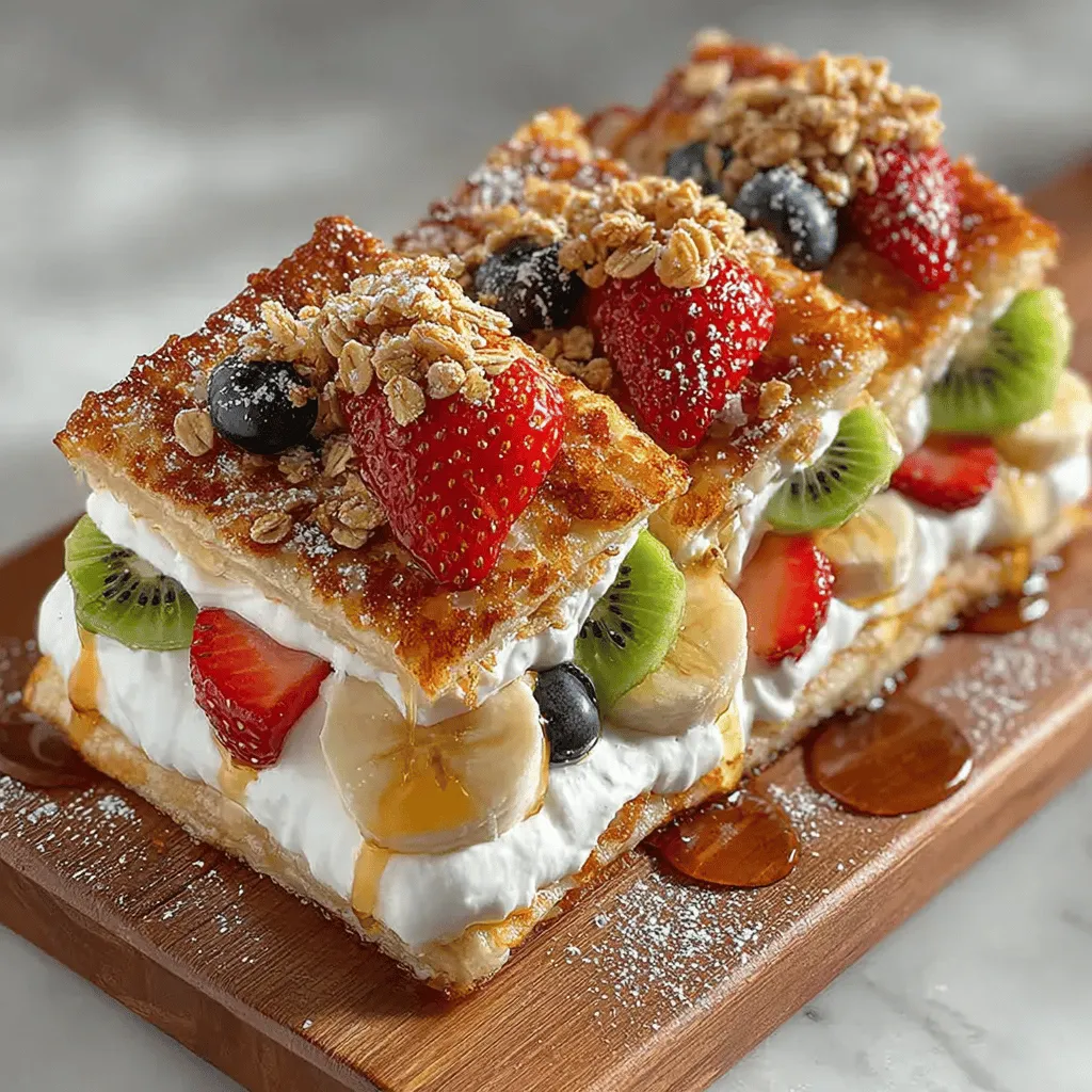 The Fruity Fiesta Quesadilla is a delightful fusion of flavors that elevates the traditional quesadilla to new heights. This dish is not just a meal; it's an experience that combines creamy, sweet, and fruity elements, making it suitable for breakfast, dessert, or a fun snack. The vibrant combination of fresh fruits and savory cream cheese creates a palate-pleasing contrast that appeals to people of all ages. Whether you are looking for a unique dish to impress guests at a brunch or a quick and satisfying treat for yourself, this Fruity Fiesta Quesadilla is sure to become a favorite in your culinary repertoire.