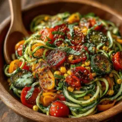In recent years, zucchini noodles, often referred to as "zoodles," have surged in popularity as a healthy alternative to traditional pasta. This innovative approach to meals not only caters to those seeking gluten-free or low-carb options, but it also introduces a variety of flavors and textures that can elevate any dish. Among the many delightful creations that utilize this versatile ingredient, the Sunshine Zucchini Noodle Salad stands out as a vibrant and refreshing option, perfect for those warm summer days or any occasion where you want to bring a burst of color and health to your table.
