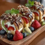 In an age where culinary creativity knows no bounds, the Sweet and Spicy Fruit Pizza Wraps stand out as an innovative treat that tantalizes the taste buds. This delightful fusion of sweet and spicy flavors combines the freshness of fruit with a creamy base and a kick of heat, making it a unique dish that appeals to all ages. Whether you’re hosting a summer gathering, looking for a healthy snack, or craving a dessert that’s both satisfying and nutritious, this recipe ticks all the boxes.