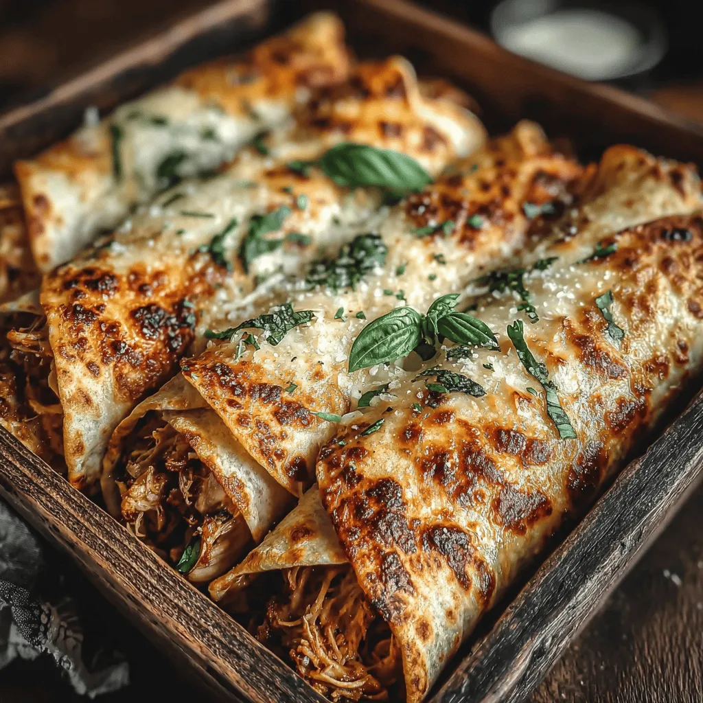 Baked Chicken Parm Tortilla Wraps are an innovative take on the beloved classic chicken parmesan, seamlessly merging the rich flavors of tender chicken, zesty marinara sauce, and melted cheese into a convenient and satisfying meal. This dish is perfect for busy weeknights when time is of the essence or for gatherings where you want to impress guests without spending hours in the kitchen. The combination of warm tortillas and a savory filling makes these wraps not only delicious but also easy to customize, allowing you to add your favorite greens or experiment with different cheese varieties.