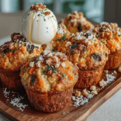 When it comes to satisfying cravings without compromising on health, the Frozen Yogurt Carrot Cake Muffin Coins stand out as an exceptional choice. This delightful recipe merges the warm, comforting flavors of carrot cake with the refreshing coolness of frozen yogurt, resulting in a unique treat that is both indulgent and nutritious. Perfect for breakfast, snacks, or even as a dessert, these muffin coins offer a delightful twist that makes them appealing to both adults and kids alike.
