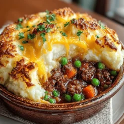 When it comes to classic comfort food, few dishes evoke warmth and nostalgia quite like shepherd’s pie. This beloved dish, with its rich filling and creamy mashed potato topping, has been a staple in kitchens around the world for generations. Shepherd’s pie is not just a meal; it’s a heartfelt representation of home-cooked goodness that brings families together around the dining table.