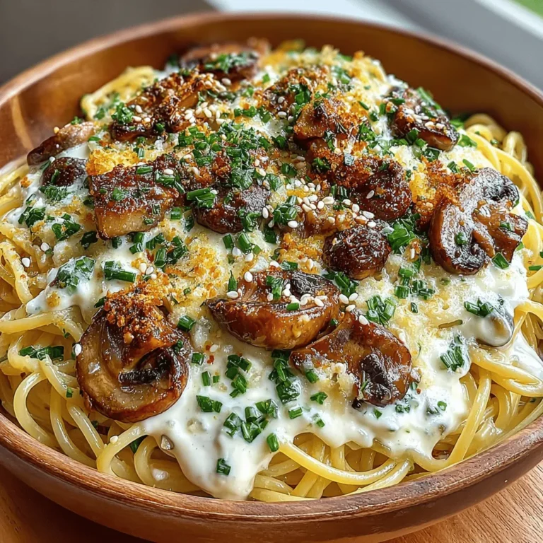 If you're looking for a dish that combines comfort with depth of flavor, look no further than creamy miso mushroom pasta. This delightful recipe offers a harmonious blend of creamy, umami-rich sauce enveloping tender pasta and savory mushrooms, creating a meal that is both satisfying and sophisticated. Perfect for a cozy weeknight dinner or an impressive dish for special occasions, this pasta is sure to become a favorite in your culinary repertoire.