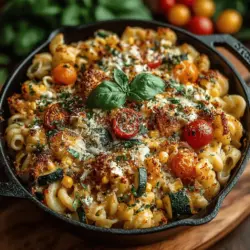 Comfort food has a unique ability to evoke feelings of warmth and nostalgia, often bringing to mind cozy evenings spent with loved ones. While traditional comfort foods tend to lean towards hearty, rich flavors, there’s something special about experiencing these dishes in a lighter, fresher way during the summer months. One-Pot Zesty Summer Mac and Cheese redefines this classic dish, transforming it into a vibrant, quick, and satisfying meal that celebrates the essence of summer.