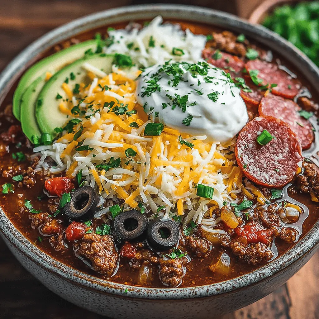 When it comes to comfort food, few dishes hold a candle to a hearty bowl of chili. Now, imagine taking that beloved dish and infusing it with the delightful elements of a charcuterie board. Enter the Slow Cooker Charcuterie Board Chili—a culinary creation that brilliantly combines the familiar warmth of chili with the sophisticated flair of charcuterie. This innovative recipe merges robust flavors and textures, making it a standout choice for gatherings, game days, or cozy family dinners.