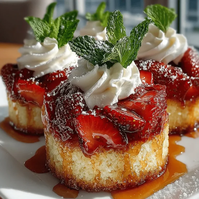 Strawberry shortcake is a beloved classic dessert that has graced tables for generations. Its combination of sweet, juicy strawberries, light cake, and fluffy whipped cream creates a harmonious blend of flavors and textures that is hard to resist. Originating from the traditional shortcake, which dates back to the 19th century, this dessert has evolved over the years into various forms, but the essence remains the same. The simplicity and freshness of its ingredients make it a perfect choice for any occasion, from summer picnics to elegant dinner parties.