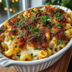 Indulging in a warm, creamy bowl of mac and cheese is a delightful comfort food experience that evokes nostalgia and happiness. For many, it conjures up memories of cozy family dinners, animated gatherings with friends, or even quiet nights spent enjoying a simple yet satisfying meal. Among the myriad variations of this beloved dish, the Cheesy Dream Baked Mac & Cheese stands out as a true culinary masterpiece. This decadent recipe marries the richness of three types of cheese with the satisfying texture of perfectly cooked al dente elbow macaroni, creating a dish that is not only delicious but also visually appealing.