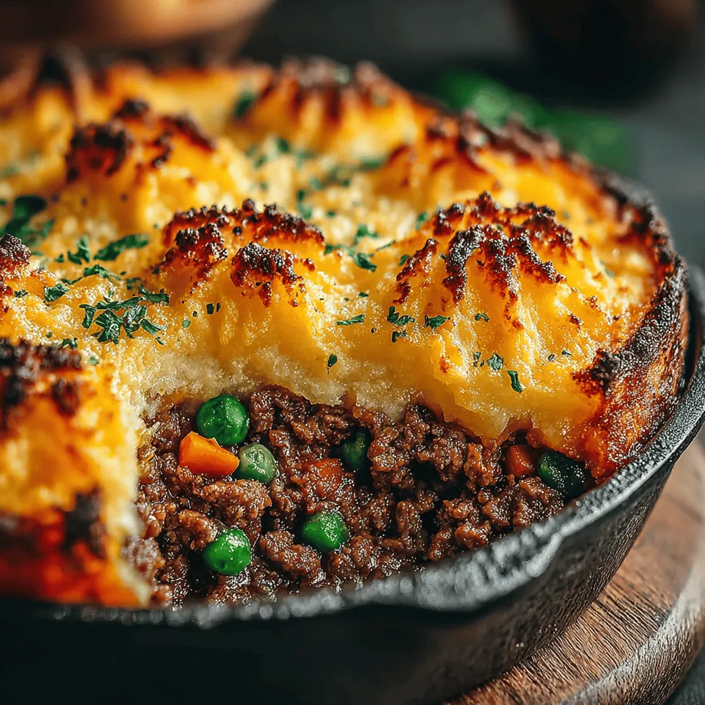 Shepherd’s Pie is a beloved dish with deep roots in British and Irish cuisine, traditionally made with minced meat, usually lamb or beef, and topped with a creamy layer of mashed potatoes. The origins of this comforting meal can be traced back to the early 19th century when it was created as a way to use up leftover meat and vegetables, making it a frugal yet hearty option for families. Over the years, variations of Shepherd’s Pie have emerged, with different regions and cultures adding their unique spin to the dish. Some recipes incorporate various vegetables, while others may use different types of potatoes or even grains as a topping.