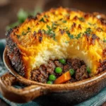 Shepherd’s Pie is a beloved dish with deep roots in British and Irish cuisine, traditionally made with minced meat, usually lamb or beef, and topped with a creamy layer of mashed potatoes. The origins of this comforting meal can be traced back to the early 19th century when it was created as a way to use up leftover meat and vegetables, making it a frugal yet hearty option for families. Over the years, variations of Shepherd’s Pie have emerged, with different regions and cultures adding their unique spin to the dish. Some recipes incorporate various vegetables, while others may use different types of potatoes or even grains as a topping.