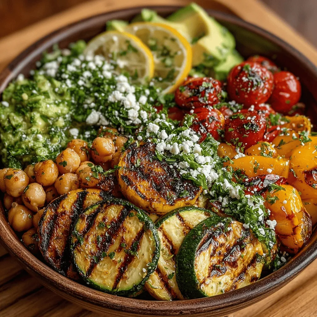 Salads have long been celebrated as a cornerstone of healthy eating, embodying the essence of fresh, wholesome ingredients that can nourish the body while tantalizing the taste buds. In the realm of salads, the Chickpea & Grilled Zucchini Salad Bowl stands out as a vibrant and flavorful dish that marries nutrition with culinary delight. This salad is not only visually appealing with its colorful components but also packs a punch in terms of taste and health benefits.