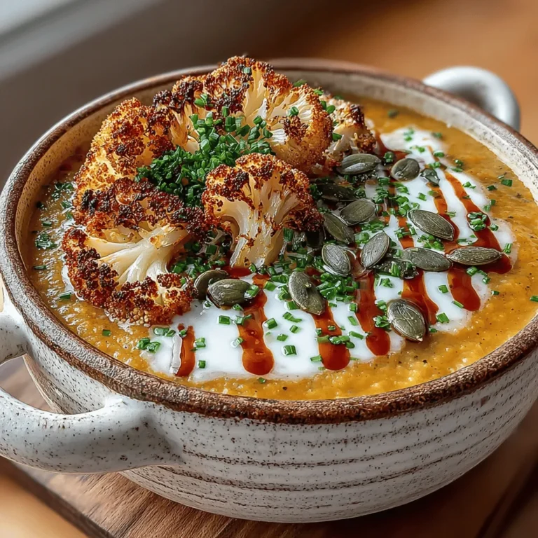 When the temperatures drop and the days become shorter, there’s nothing quite like a warm bowl of soup to wrap you in comfort. One standout recipe that embodies this cozy essence is Heavenly Creamy Maple Cauliflower Soup. This dish marries the rich creaminess of coconut milk with the sweet notes of pure maple syrup, all while showcasing the delicate, nutty flavor of cauliflower. Whether enjoyed on a chilly evening or served as a starter at a dinner party, this soup promises to be a delightful addition to your culinary repertoire.