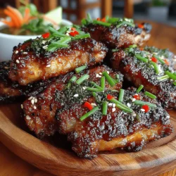 Chicken wings have long held a special place in the hearts of food lovers everywhere. Their versatility allows for an array of flavors, making them perfect for any occasion, from casual family dinners to exhilarating game day gatherings. With countless recipes available, it can be challenging to find one that stands out, but Spicy Apple BBQ Chicken Wings offer a unique flavor profile that is sure to impress. This recipe combines the natural sweetness of apples with a spicy kick, creating a mouthwatering dish that is both simple to prepare and deliciously satisfying.