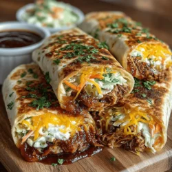 Wraps have become a staple in modern cuisine, celebrated for their convenience and versatility. From quick lunches to hearty dinners, wraps offer a delightful way to enjoy a variety of flavors and textures all in one portable package. Among the numerous wrap recipes available, Smoky BBQ Chicken Bliss Wraps stand out as a unique and mouthwatering option, combining tender, smoky chicken with a medley of fresh ingredients that elevate the humble wrap to a culinary delight.