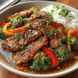 In the bustling world of weeknight dinners, finding a quick and nutritious meal can often feel like a challenge. Enter the Quick & Zesty Chicken & Broccoli Stir-Fry—an easy, vibrant dish that promises to deliver both flavor and nutrition in under 30 minutes. This recipe not only showcases the delightful combination of tender chicken and crisp vegetables but also highlights the wonderful harmony of savory sauces and aromatic spices. Perfect for busy families or anyone looking for a healthy meal option, this stir-fry is a fantastic way to put dinner on the table without sacrificing taste or quality.