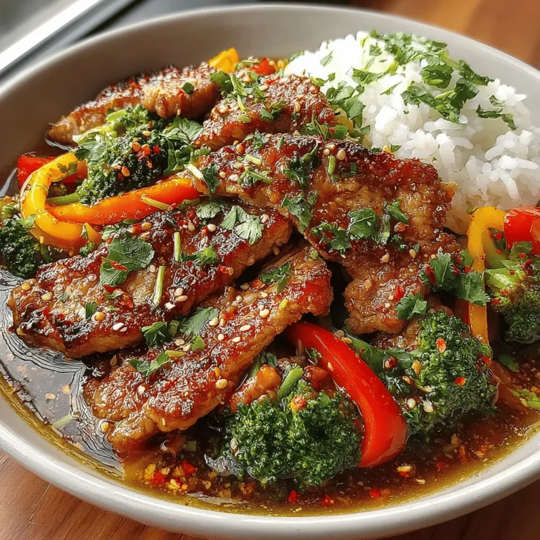 In the bustling world of weeknight dinners, finding a quick and nutritious meal can often feel like a challenge. Enter the Quick & Zesty Chicken & Broccoli Stir-Fry—an easy, vibrant dish that promises to deliver both flavor and nutrition in under 30 minutes. This recipe not only showcases the delightful combination of tender chicken and crisp vegetables but also highlights the wonderful harmony of savory sauces and aromatic spices. Perfect for busy families or anyone looking for a healthy meal option, this stir-fry is a fantastic way to put dinner on the table without sacrificing taste or quality.