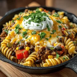 At the heart of Taco Fiesta Pasta lies a symphony of flavors and textures, each ingredient playing a crucial role in creating a well-rounded meal. From the hearty pasta to the zesty taco seasoning, every component works together to deliver a delightful experience for your palate.