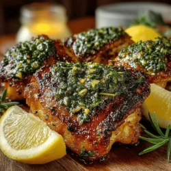 When it comes to preparing a delicious meal, chicken thighs stand out as one of the most versatile and flavorful cuts of meat available. Unlike chicken breasts, which can sometimes be dry and bland, chicken thighs offer a succulent, tender texture that holds up beautifully to a variety of cooking methods. This Zesty Lemon Herb Chicken Thighs recipe is a perfect embodiment of how simple ingredients can come together to create a dish that is both uplifting and satisfying. With its bright notes of lemon and the aromatic touch of fresh herbs, this recipe promises to awaken your taste buds and elevate your dining experience.