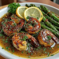 In the realm of quick and healthy meals, Garlic Butter Shrimp & Asparagus Delight stands out as a perfect dish for busy weeknights or special occasions. This recipe seamlessly marries succulent shrimp with tender asparagus, all enveloped in the rich and aromatic flavors of garlic and butter. With just a handful of ingredients, this dish not only proves to be easy to prepare but is also packed with essential nutrients, making it a go-to choice for those seeking both convenience and health. In this article, we will delve into the step-by-step process of creating this delightful meal, discuss its nutritional benefits, and explore the tantalizing flavors that make it a favorite among seafood lovers.