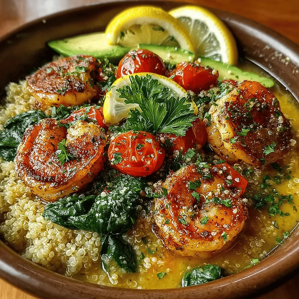 In the world of quick and healthy meals, few dishes can rival the vibrant flavors and nutritional benefits of Zesty Lemon Garlic Shrimp Bowls. This recipe combines succulent shrimp with a refreshing lemon-garlic sauce, served over a wholesome base of quinoa or brown rice. Perfect for busy weeknights or a satisfying weekend meal, these bowls are not only easy to prepare but also packed with flavor and nutrients.