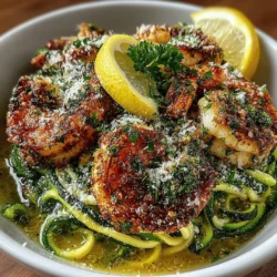 When it comes to quick, delicious meals that don't compromise on nutrition, Zesty Lemon Garlic Shrimp with Zucchini Noodles stands out as a standout option. This dish is a harmonious blend of succulent shrimp, fresh zucchini noodles, and a punchy lemon-garlic sauce that brings a refreshing burst of flavor to your plate. As we lean more towards healthier eating habits, this recipe not only satisfies your taste buds but also aligns with dietary preferences focused on fresh, whole ingredients.