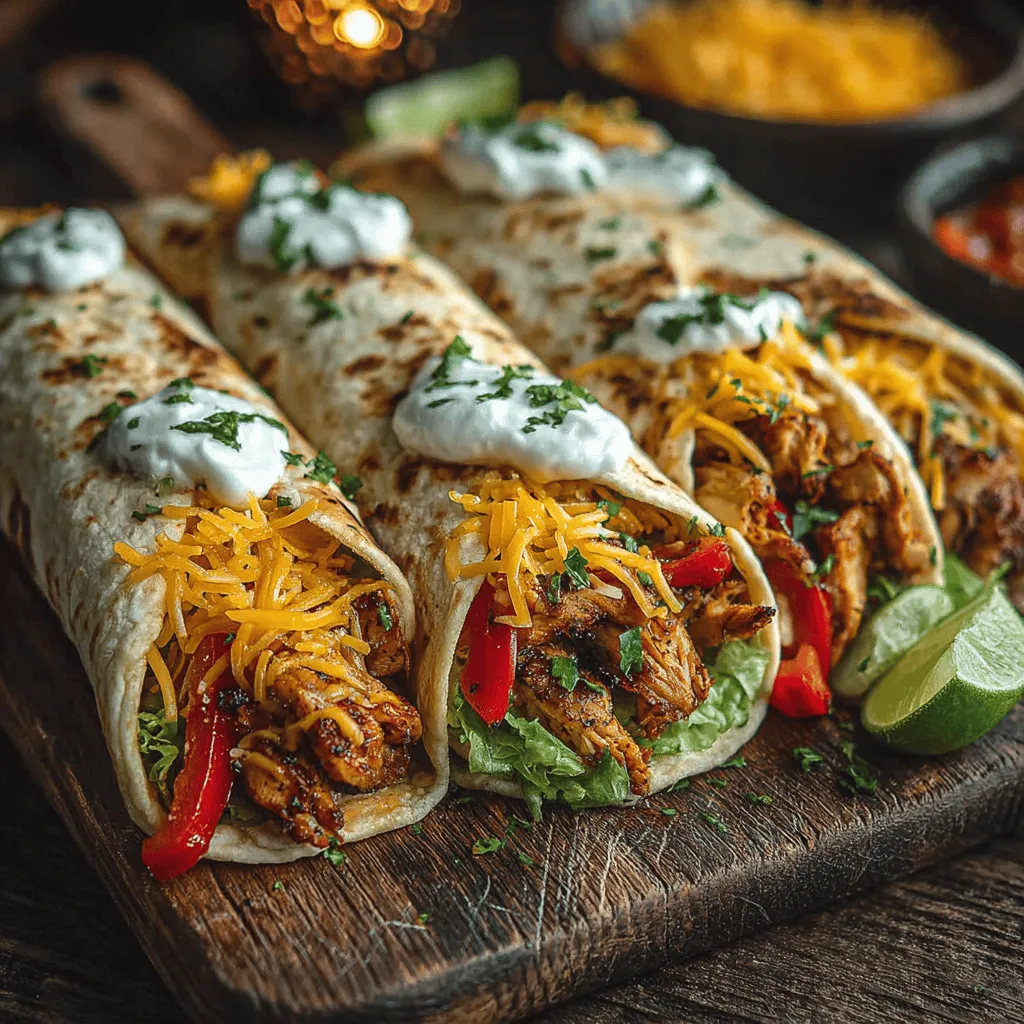 When it comes to quick and satisfying meals, few dishes can rival the appeal of chicken fajita wraps. These delectable creations combine tender, marinated chicken with colorful, crisp vegetables, all wrapped up in a soft tortilla. The beauty of chicken fajita wraps lies not only in their vibrant flavors but also in their versatility, making them a popular choice for busy weeknights, casual gatherings, or even meal prep for the week ahead. In a world where time is often a luxury, the ability to whip up a delicious meal in under 30 minutes is a game changer, and our Quick & Zesty Chicken Fajita Wraps offer just that.