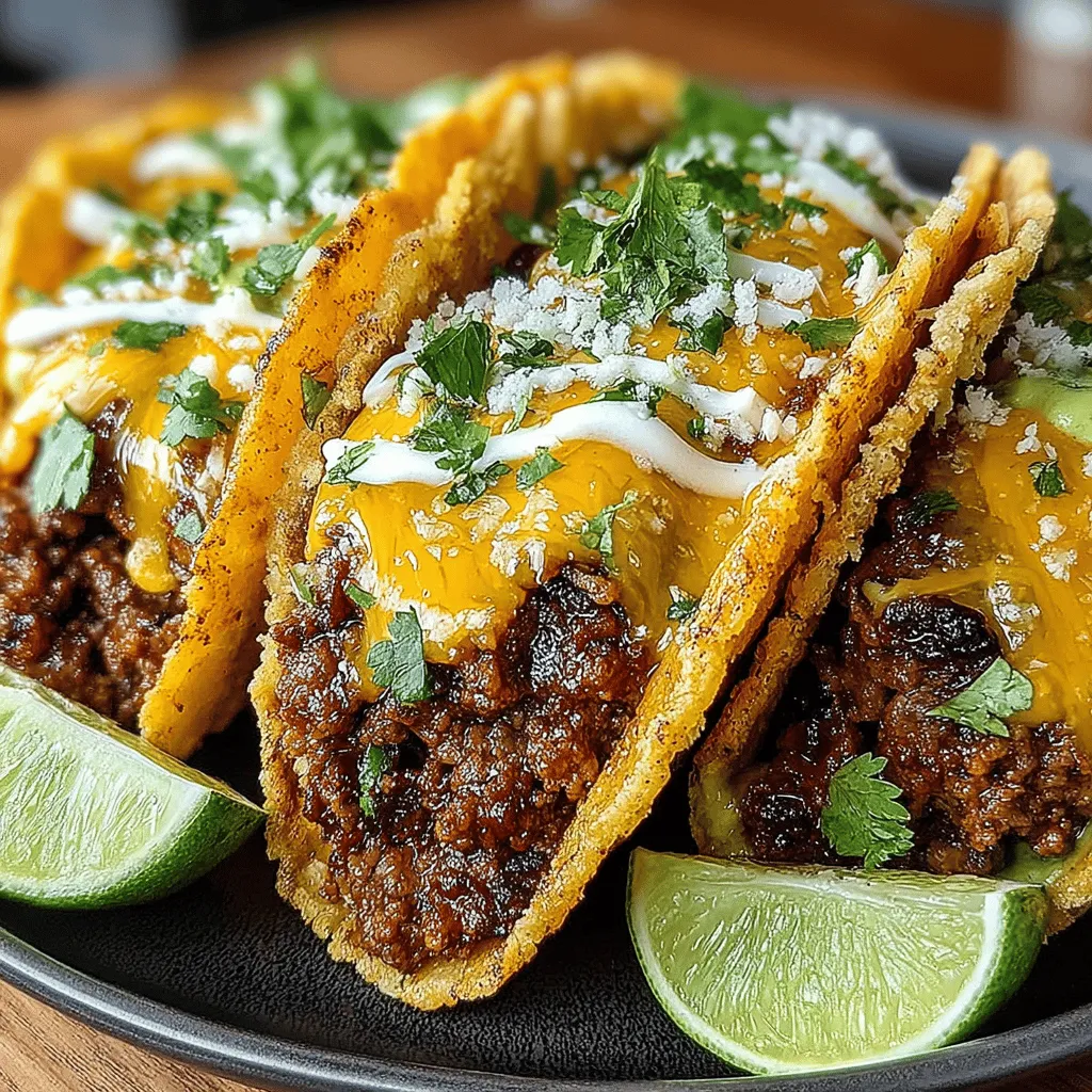 In the world of culinary delights, few dishes capture the essence of comfort food quite like beef tacos. Whether you're hosting a casual family dinner or craving a satisfying meal after a long day, the Flavor Fiesta Beef Tacos are sure to please. This recipe combines the rich flavors of seasoned ground beef with a refreshing avocado lime sauce, all wrapped in soft tortillas. Join us as we explore this delightful dish, uncovering its layers of taste and simple preparation.