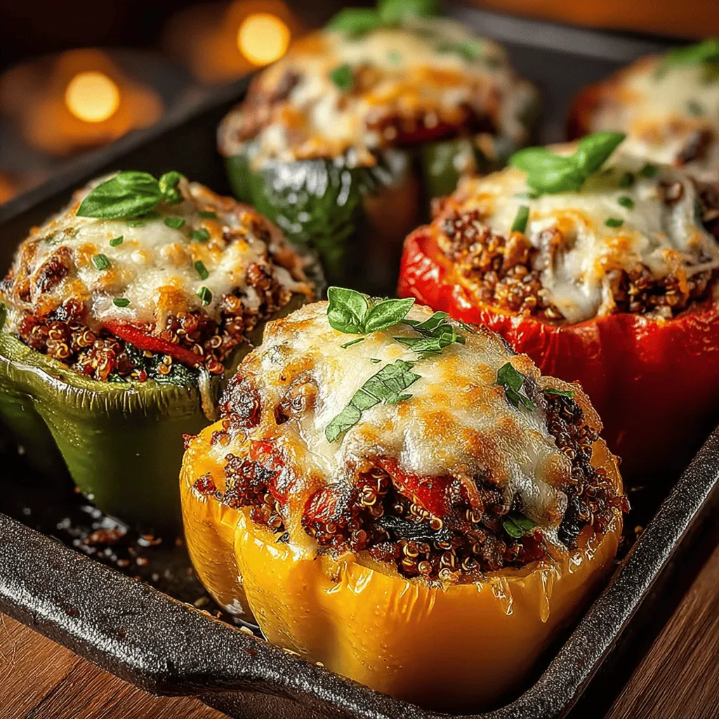 Discover a delightful dish that merges the wholesome goodness of ground turkey and fresh spinach with the vibrant flavors of bell peppers. Turkey & Spinach Delight Stuffed Peppers is not only a colorful feast for the eyes but also a nutritious and satisfying meal option perfect for any day of the week. This recipe is simple to follow and yields a delicious result that will please your whole family. In this article, we will explore the ingredients, preparation steps, nutritional benefits, and variations of this hearty dish.