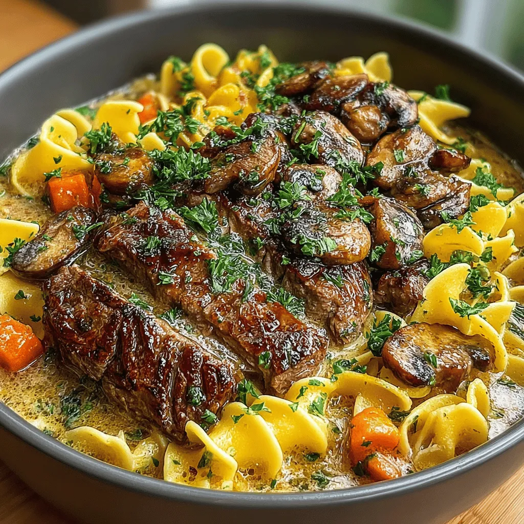 The rich and comforting flavors of Hearty Beef and Mushroom Stroganoff have made it a beloved classic in many households. This dish is not only a hearty meal but also easy to prepare, making it perfect for both weeknight dinners and special occasions. With tender beef, earthy mushrooms, and a creamy sauce served over egg noodles, this recipe combines simplicity and indulgence. In this article, we'll delve into the preparation of this savory dish, explore its culinary origins, and provide insights to enhance your cooking experience.