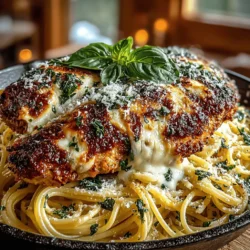 When it comes to comfort food that pleases the palate and warms the heart, few dishes can rival the beloved Cheesy Baked Chicken Parmesan with Spaghetti. This Italian-American classic has transcended its humble origins to become a cherished meal in households across the United States and beyond. The irresistible combination of crispy, golden-brown chicken, rich marinara sauce, and gooey melted cheese creates a symphony of flavors and textures that make it a family favorite for weeknight dinners and special occasions alike.