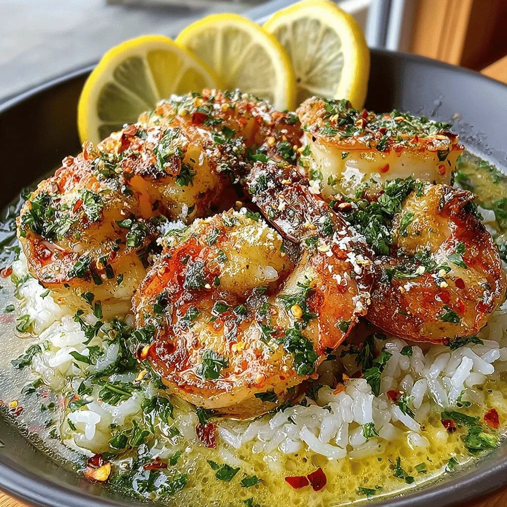 Zesty Lemon Garlic Shrimp & Rice is a delightful dish that perfectly balances the bright, tangy flavors of lemon with the robust richness of garlic and succulent shrimp. This recipe is not only packed with flavor but also incredibly simple to prepare, making it ideal for busy weeknights or special occasions. In under 30 minutes, you can serve a stunning meal that impresses family and friends alike. The combination of fresh ingredients and quick cooking techniques results in a dish that is as satisfying to make as it is to eat.